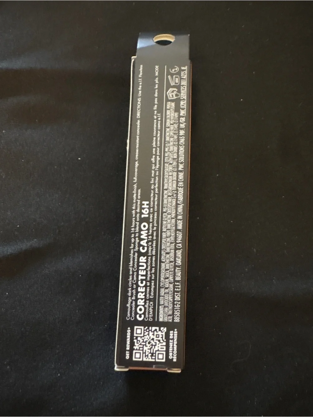 e.l.f. 16HR Camo Concealer Tan Walnut Full Coverage Matte NIB